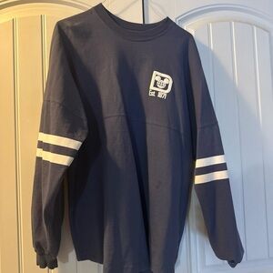 Spirit Jersey Walt Disney World Long Sleeve Puff Shirt Disney Parks Size Medium